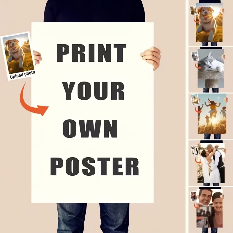 Photographic Memory - Poster Foto/Teks Tanpa Bingkai yang Dipersonalisasi