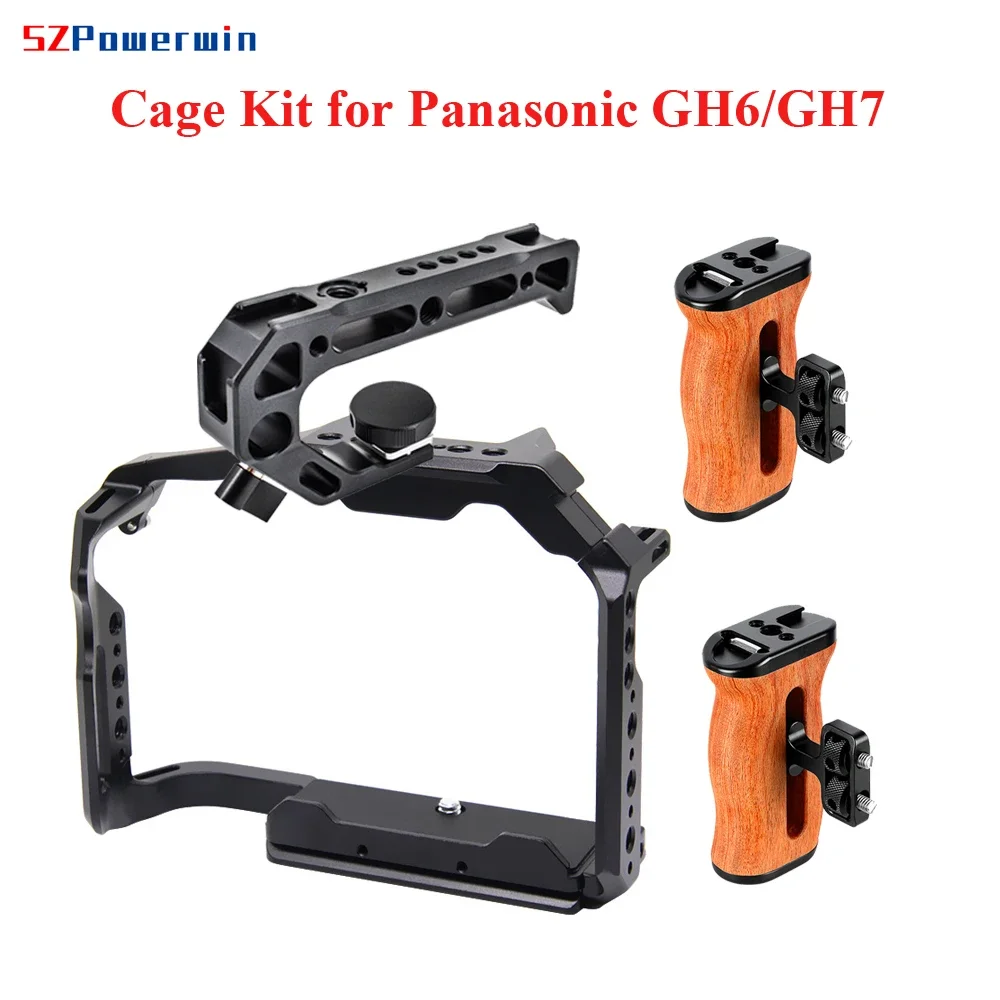 Camera Cage Rig - SZPowerwin Kit kandang kamera untuk Panasonic