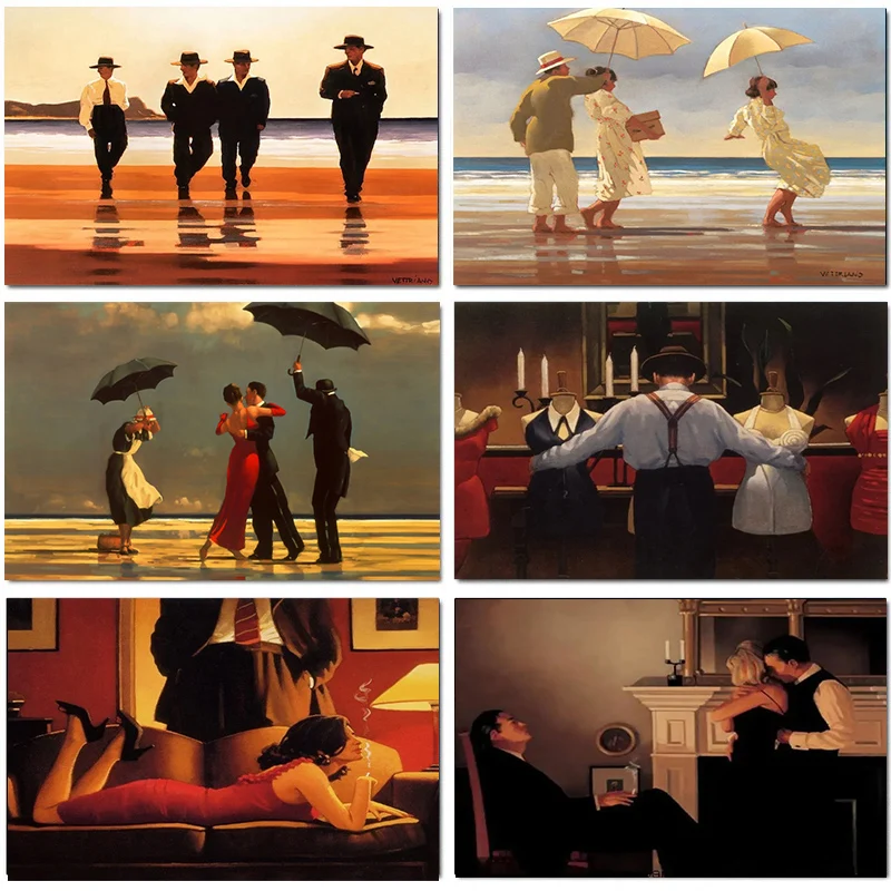 Photography By - Seniman Skotlandia Jack Vettriano Karya Seni