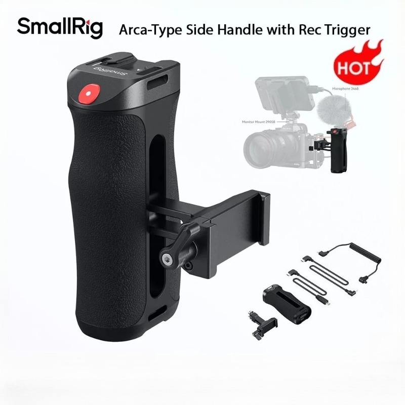 Sony Camera A6400 - SmallRig 5694 Arca-Type Side Handle dengan