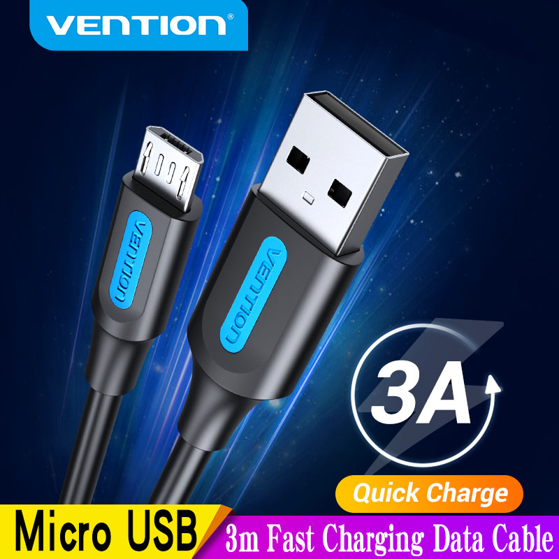 Photography Kit Xiaomi - Vention Kabel USB Mikro 3A Nilon