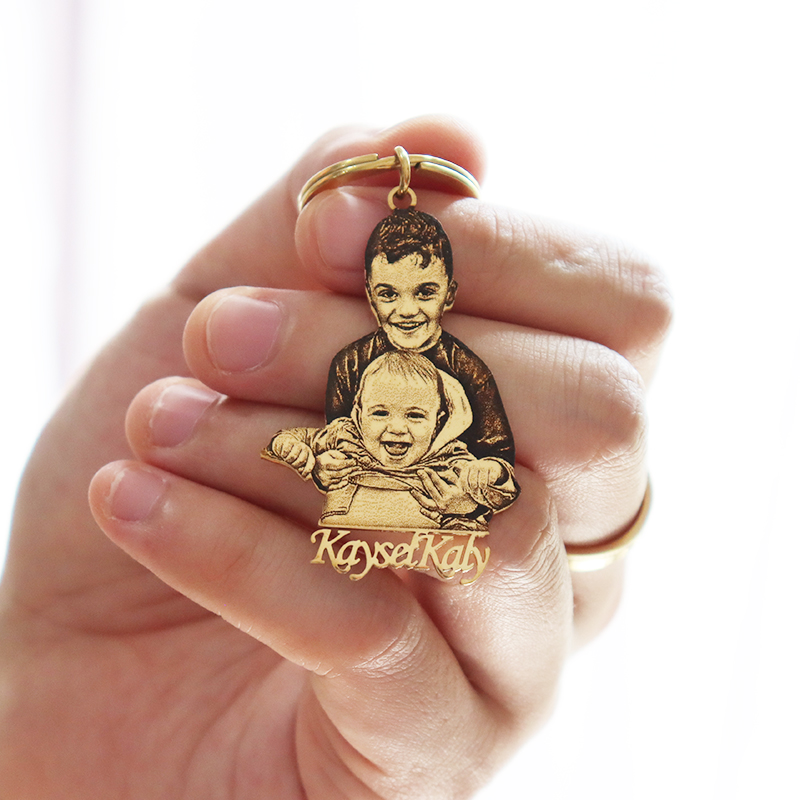 Photographic Memory - Gantungan Kunci Foto Bayi Personal Hadiah