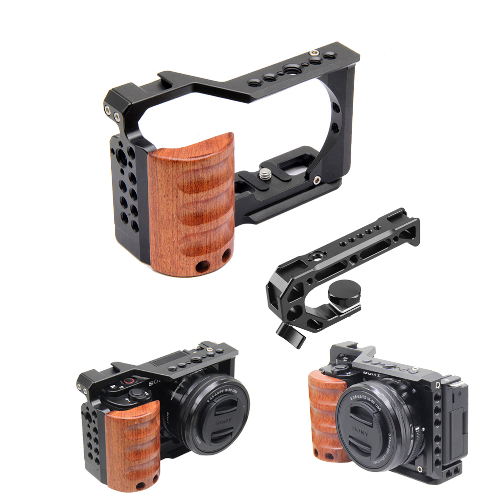 Camera Cage Rig - Untuk Sony ZV-E10 Kandang Kamera dengan