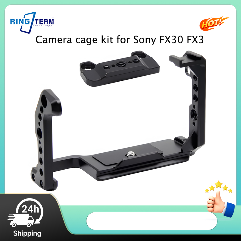 Camera Cage Rig - Cage Kamera untuk Sony FX30 FX3