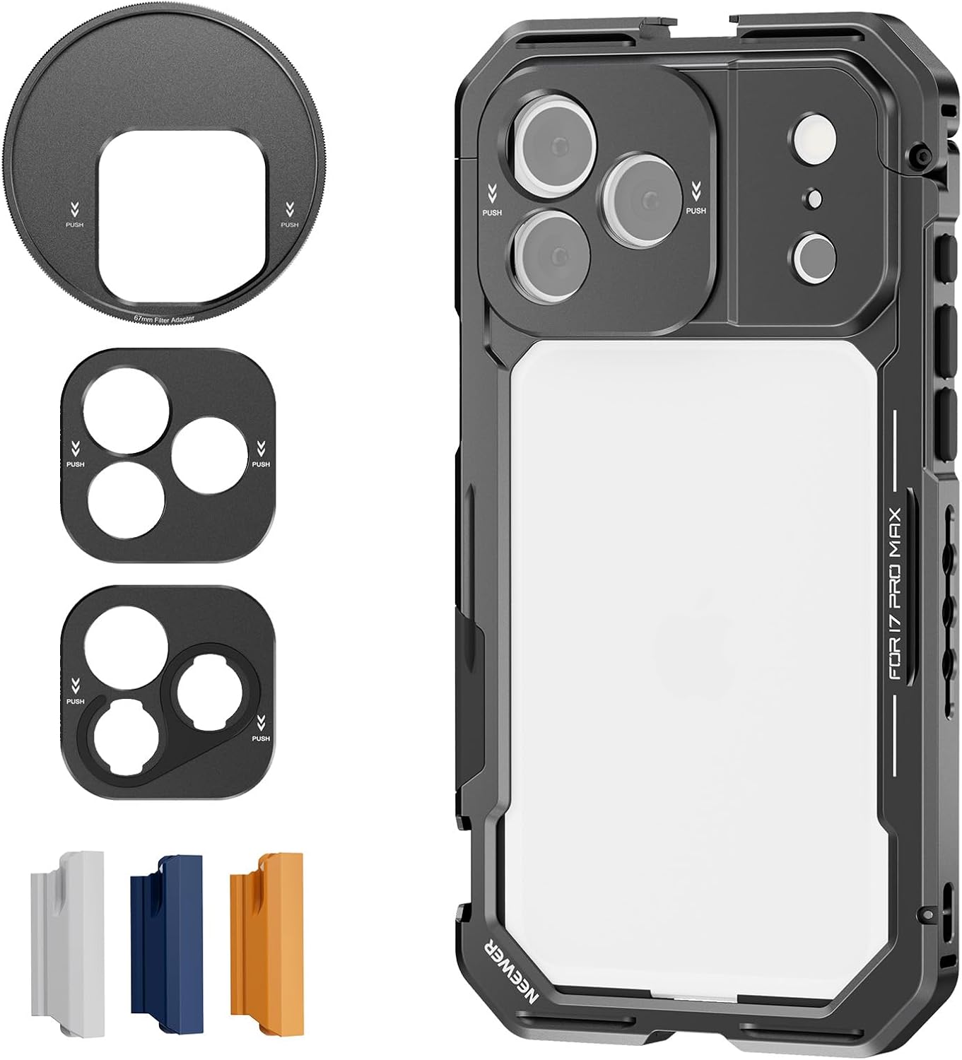 NEEWER Phone Cage untuk iPhone - Camera Cage Rig ulasan dan harga
