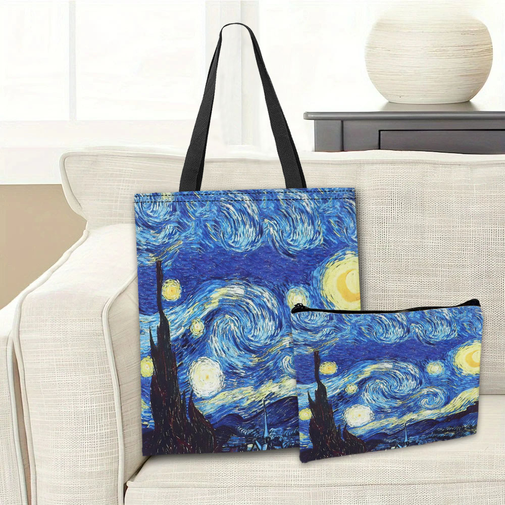 Tas Tote Seri Van Gogh Kantong - Photography By ulasan dan harga
