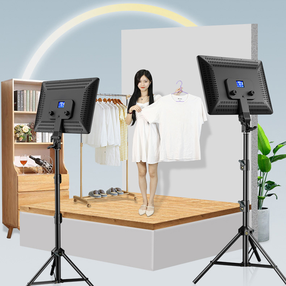 Panel Lampu Video LED 10/14 In - Strobe Light Studio ulasan dan harga