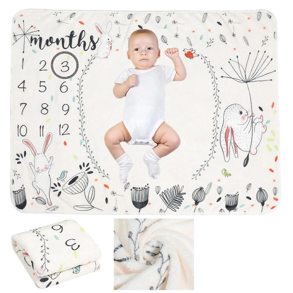 VIKAMA Selimut Tonggak Pertumb - Photography Newborn ulasan dan harga
