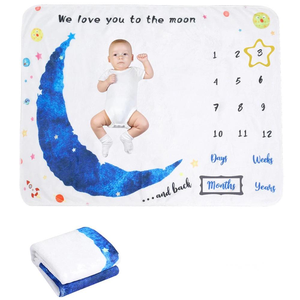 VIKAMA Selimut Tonggak Pertumb - Photography Newborn ulasan dan harga