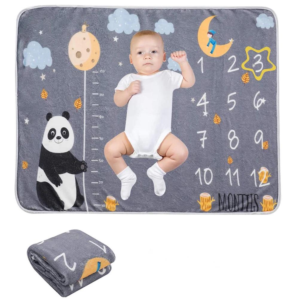 VIKAMA Selimut Tonggak Pertumb - Photography Newborn ulasan dan harga