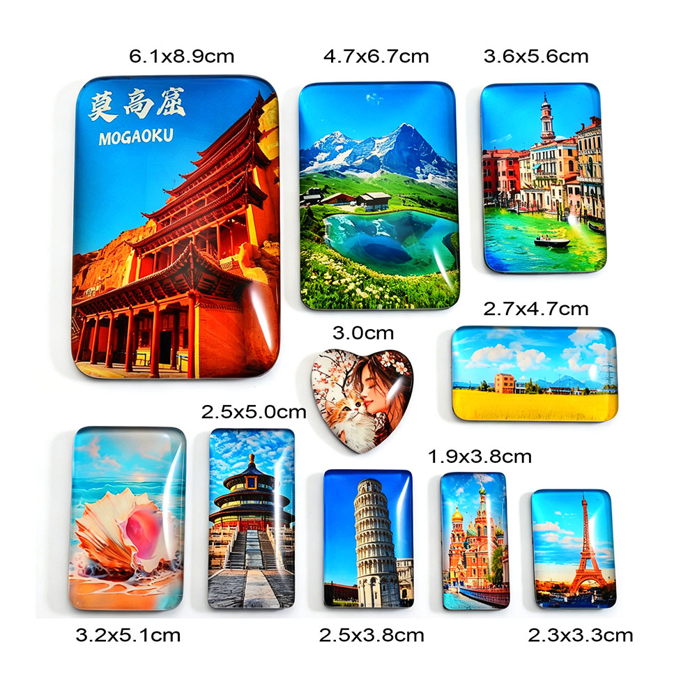 Magnet Kulkas Kristal Personal - Photographic Memory ulasan dan harga