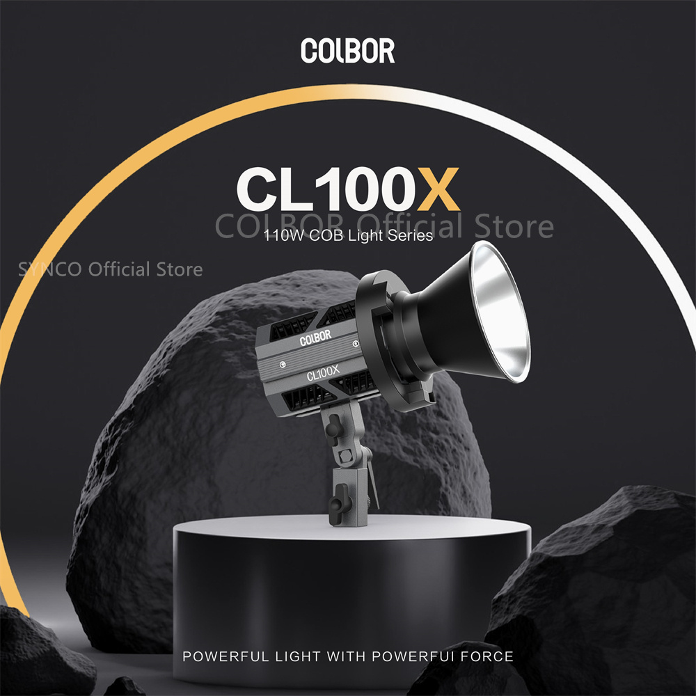 COLBOR CL100X lampu Led fotogr - Strobe Light Studio ulasan dan harga