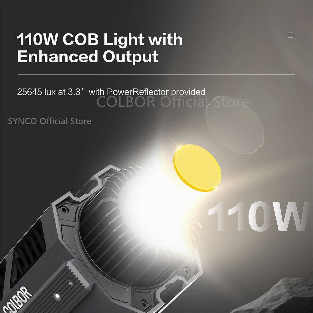 COLBOR CL100X lampu Led fotogr - Strobe Light Studio ulasan dan harga