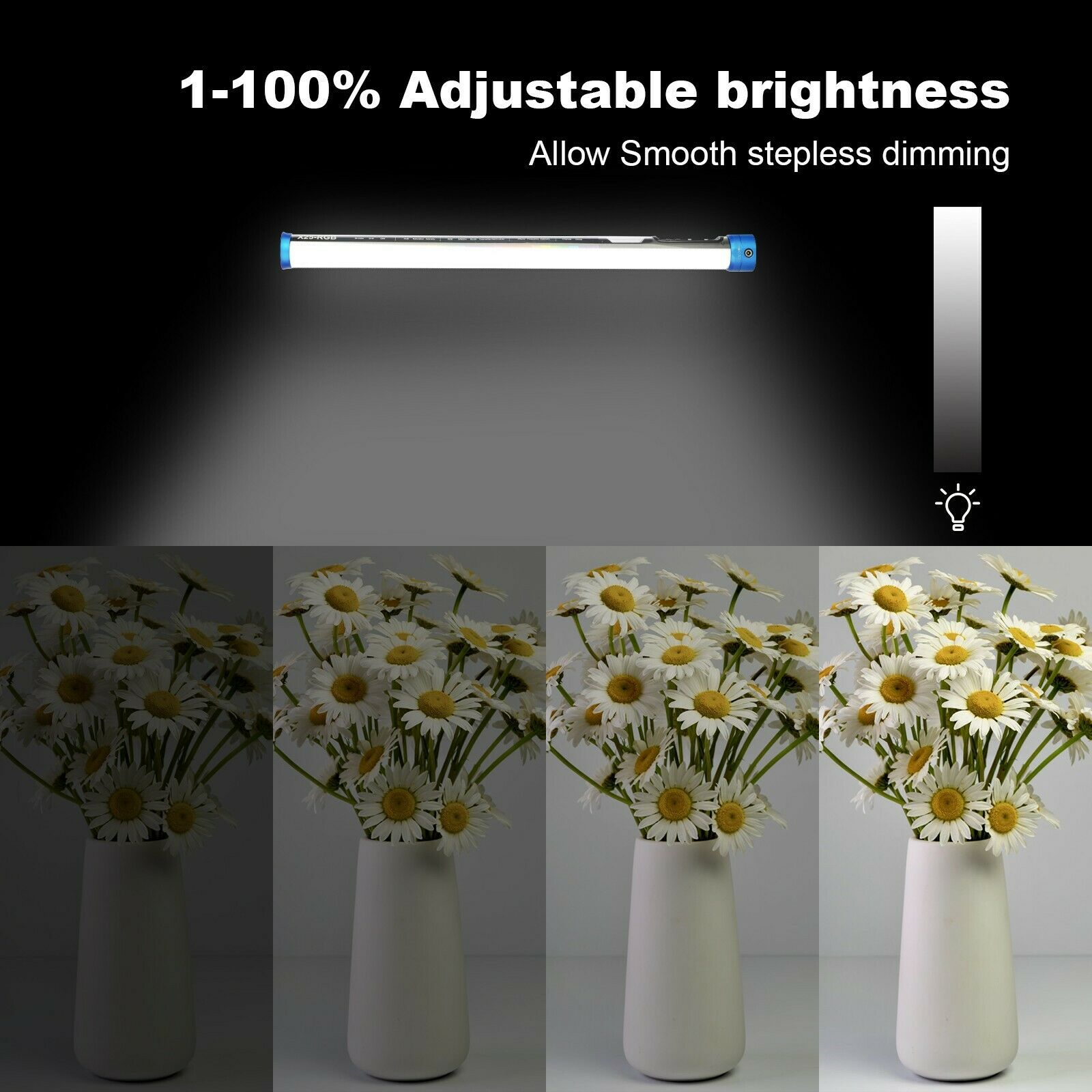 Sokani X25 RGB Lampu Video LED - Strobe Light Studio ulasan dan harga