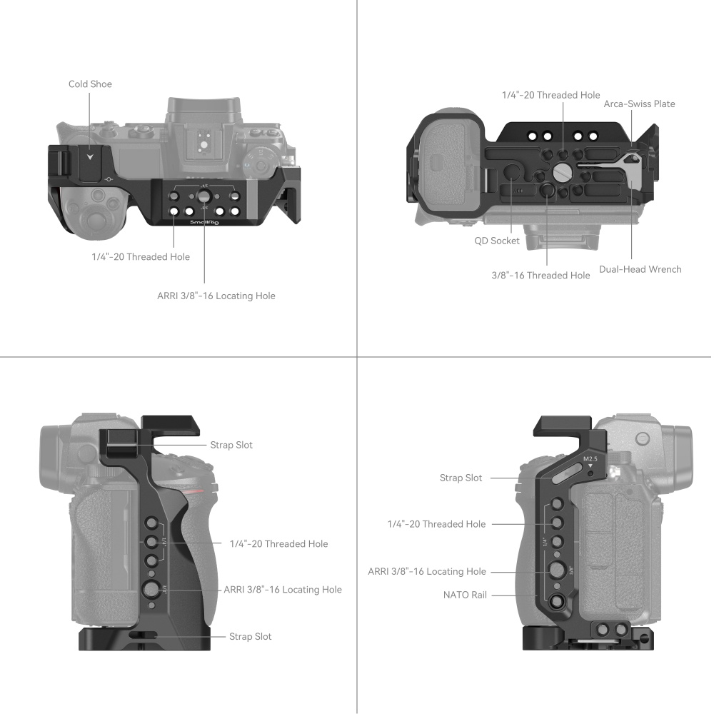 SmallRig Kamera Sangkar Penuh  - Camera Cage Rig ulasan dan harga