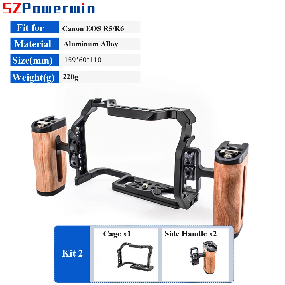 Powerwin Untuk Kamera Canon EO - Camera Cage Rig ulasan dan harga