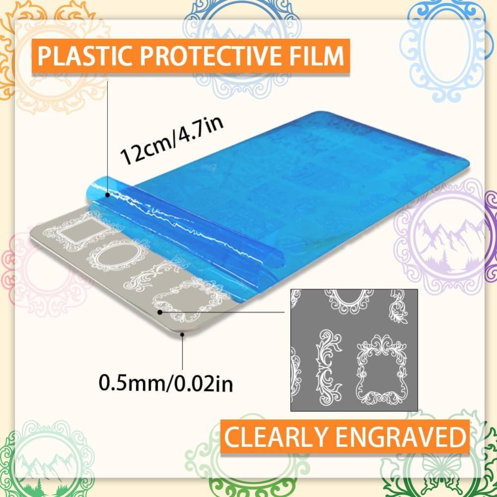 3pcs Plat Stamping Kuku Bingka - Photographic Memory ulasan dan harga
