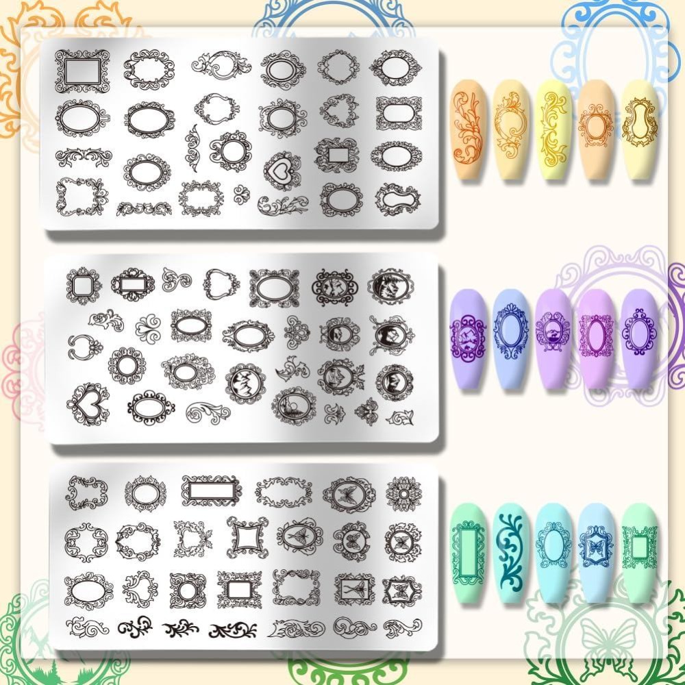 3pcs Plat Stamping Kuku Bingka - Photographic Memory ulasan dan harga
