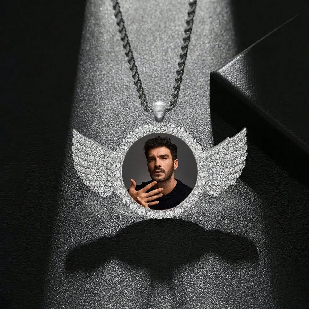 Kalung Sayap Malaikat Kristal  - Photographic Memory ulasan dan harga
