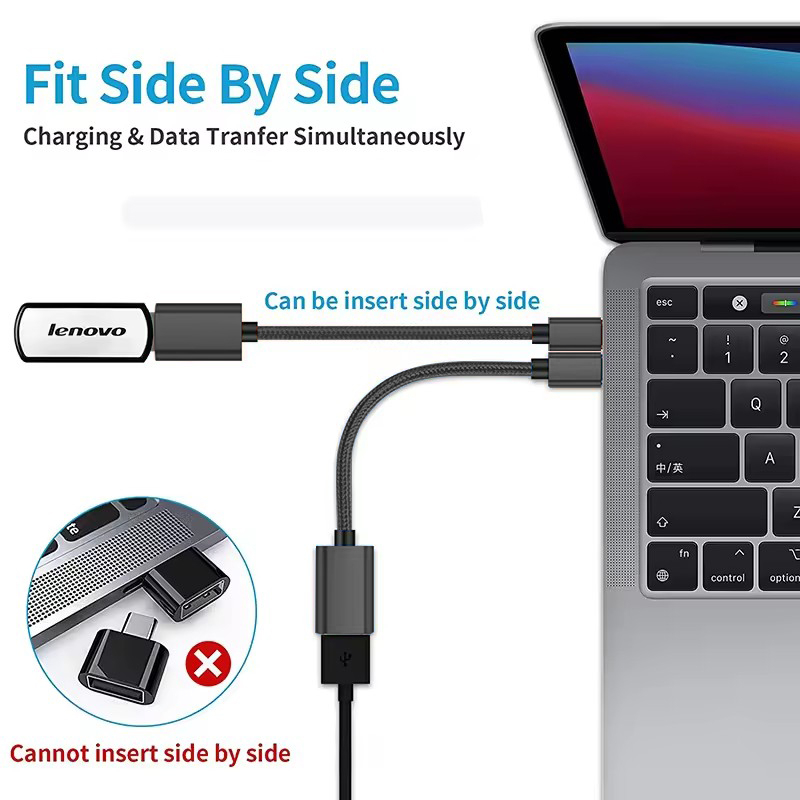 Adaptor Kabel Data USB C ke US - Photography Kit Xiaomi ulasan dan harga