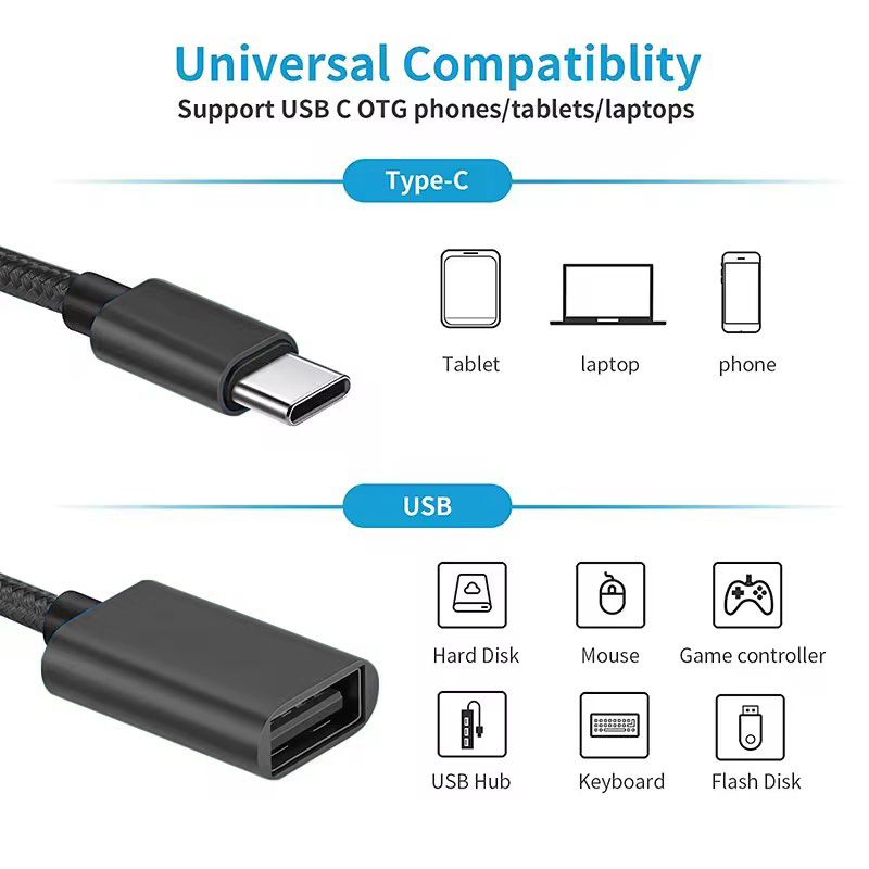 Adaptor Kabel Data USB C ke US - Photography Kit Xiaomi ulasan dan harga