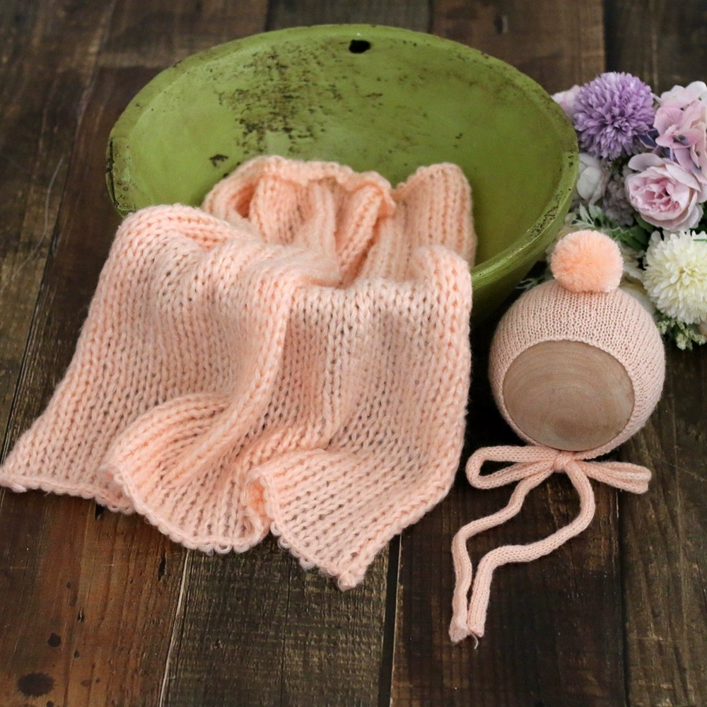 Selimut Bayi Rajut Mohair deng - Photography Newborn ulasan dan harga
