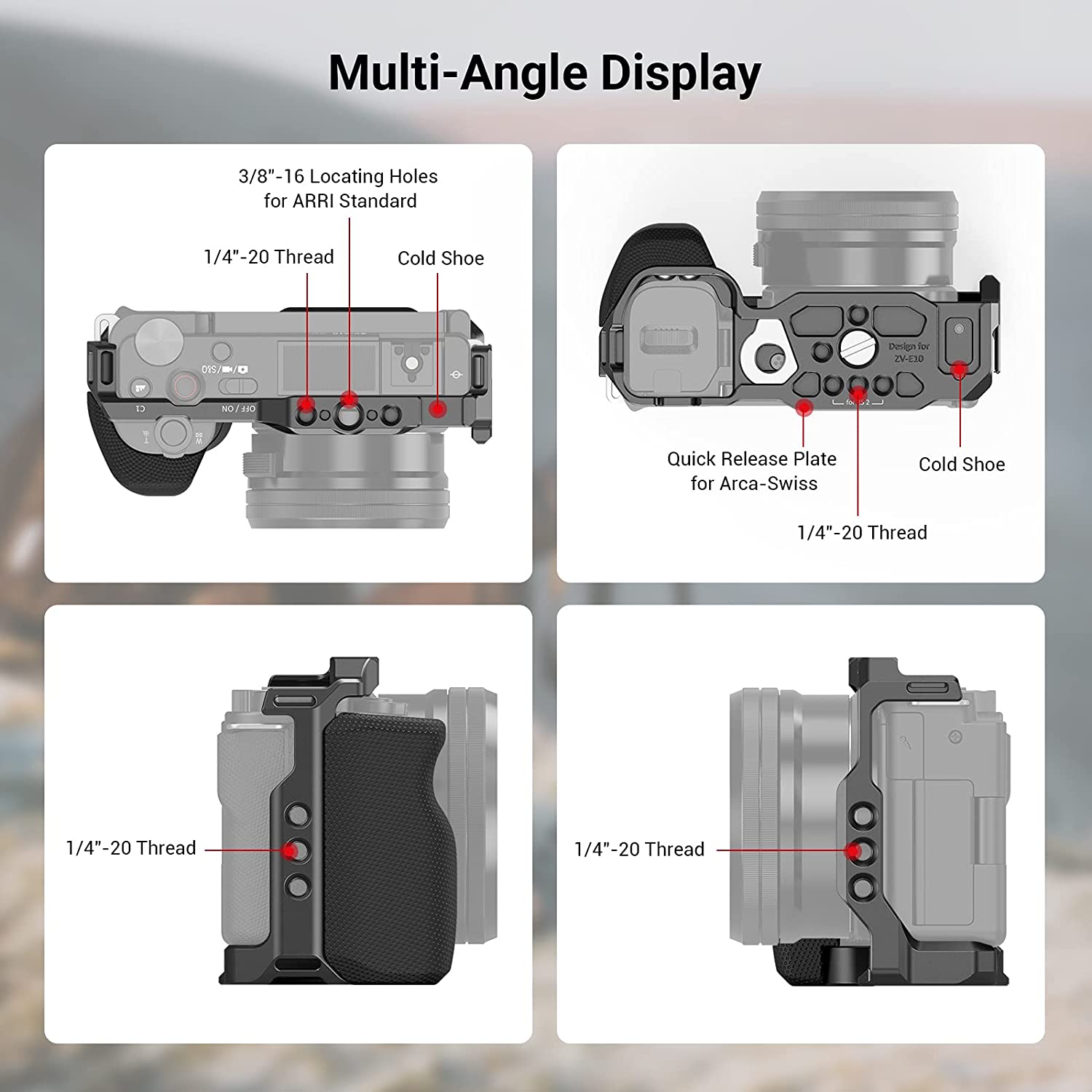 SmallRig untuk Sony ZVE10 Sang - Sony Camera A6400 ulasan dan harga