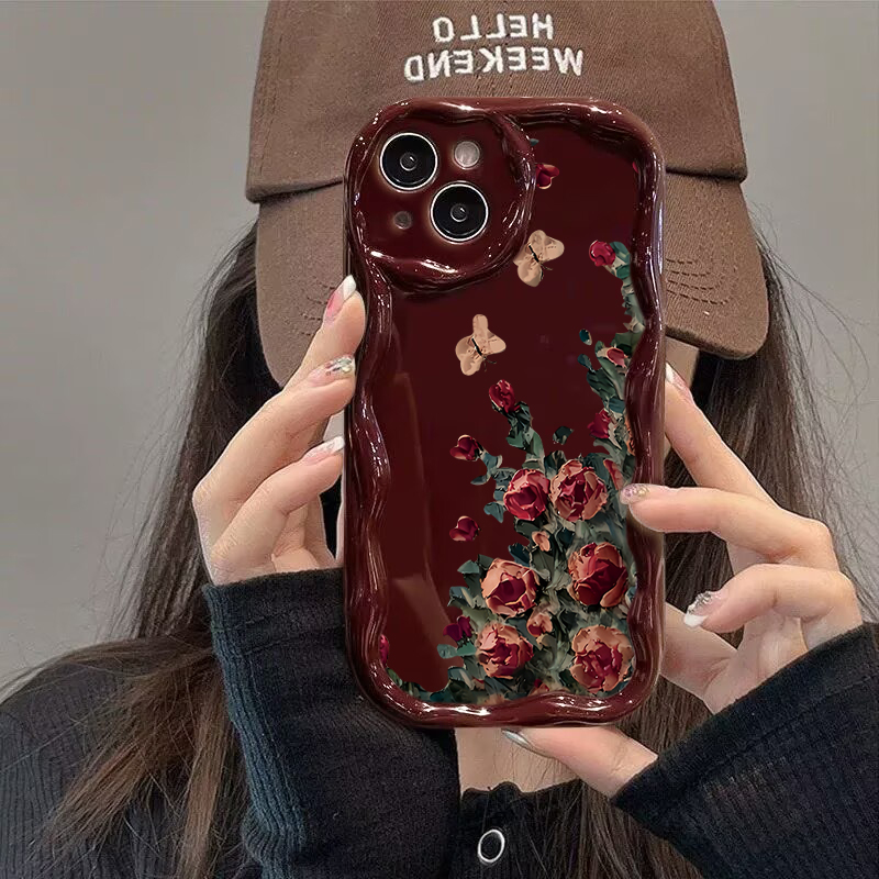 Casing Ponsel Motif Bunga Luki - Photography By ulasan dan harga