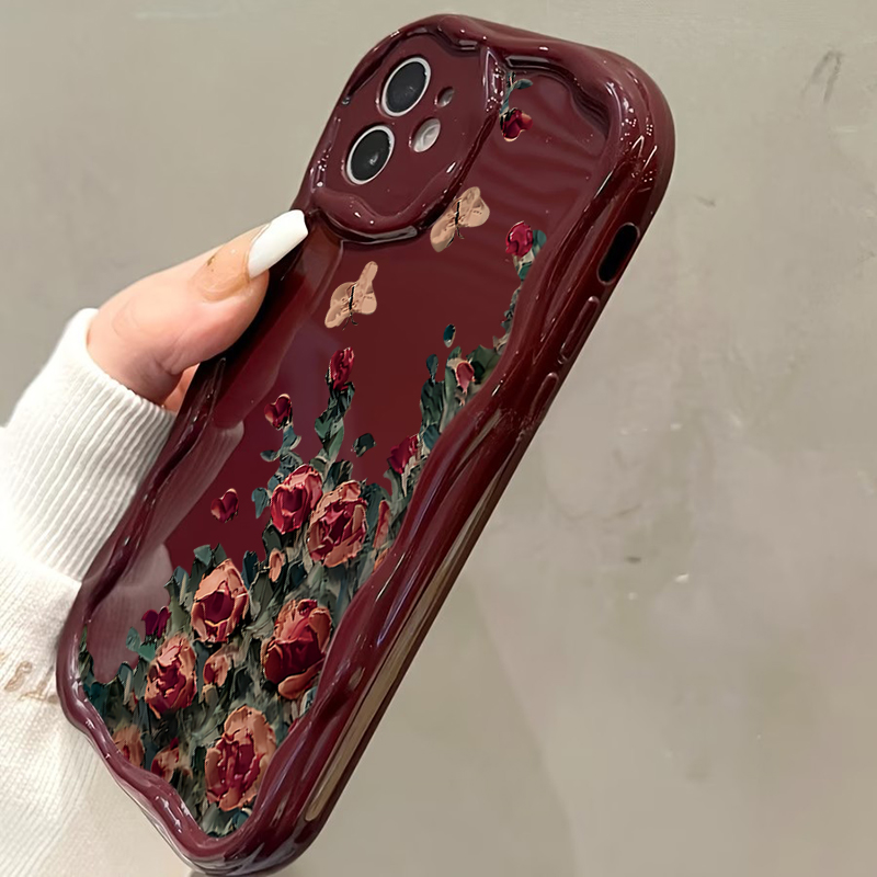 Casing Ponsel Motif Bunga Luki - Photography By ulasan dan harga