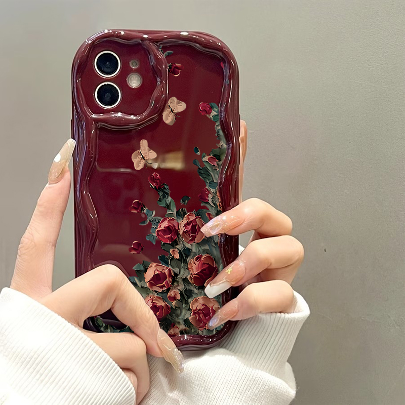 Casing Ponsel Motif Bunga Luki - Photography By ulasan dan harga